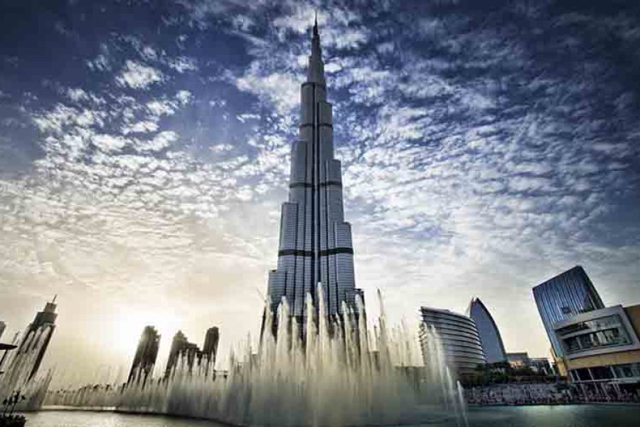 Dubai Fountain Show Lake ride from Ras Al Khaimah
